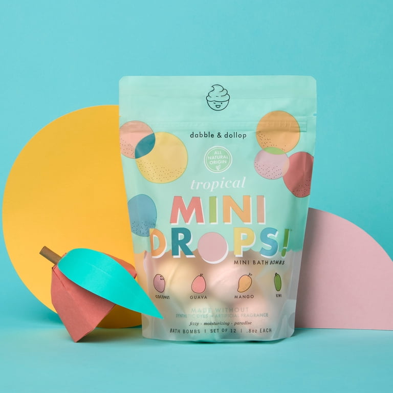 Tropical Mini Bath Bombs, Set of 12 photo 3
