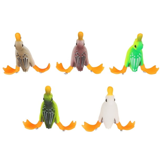 Topwater Duck,5pcs Topwater Duck Lure Duck Luresfor Bass Fishing Fishing  Lures Extended Durability 