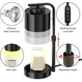 thumbnail image 3 of Candle Warmer Lamp with Timer, Dimmable Adjustable Height Wax Melt for Large 3 Wick Scented Candles ,Fast Heating, 3 of 6