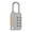 Gray, variant on Weatherproof Padlocks 4 Digit Password Lock for Storage Unit Gym Locker Toolbox