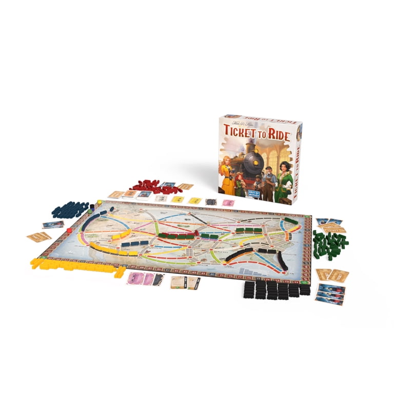 Ticket to Ride Refresh Strategy Board Game for Ages 8+, from