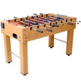 thumbnail image 6 of Olurrisa 54-Inch Hurricane Foosball Table for Family Game Rooms with Light Cherry Finish, Analog Scoring and Free Accessories brown, 6 of 9