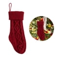 thumbnail image 2 of Matsuzay Medias de Navidad Bolsa de dulces de Santa Adornos de Navidad para el hogar Colgante de Navidad Árbol de Navidad Decoraciones colgantes Regalo Kits de decoración para fiestas Rojo Matsuzay HA000739-01, 2 of 6
