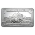 thumbnail image 1 of 10 oz Silver Bar - Golden Lion Mint, 1 of 3