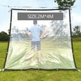 thumbnail image 5 of Heavy Duty Transparent Tarp, Clear Vinyl Waterproof Cover, Reinforced Corners for Outdoor Protection, Multipurpose Use for Gardening, Construction, Camping (3X3Ft), 5 of 5