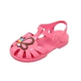 thumbnail image 2 of Toddler Girls Closed Toe Fisherman Jelly Sandals Girls Flat Hook and Loop Sandals Watermelon Red A 10.5, 2 of 9