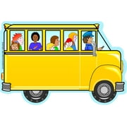 Creative Shapes Etc. Bus with Kids Notepad, Large