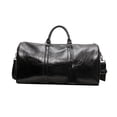thumbnail image 3 of Bolsa de gimnasio deportiva, bolsa de noche, bolsa de equipaje, bolsa de Yoga, bolsa de transporte portátil, bolsa de viaje para entrenamiento físico, Negro, 3 of 8