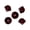 Red, variant on Craft County Diamond Beads – Multiple Colors – Various Pack Sizes – Jewelry Making Spacer Beads