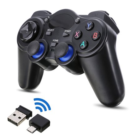 TSV USB 2.4G Wireless Gaming Controller Gamepad Joystick for Android Tablets Phone PC (Best Gamepad For Android Tablet)