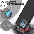 thumbnail image 2 of For Motorola G Stylus 5G (MultiCarrier 6.6" 16MP Camera) 2023 Tough Strong Hybrid (Magnet Mount Friendly) Case Cover - Black, 2 of 5