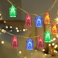 thumbnail image 5 of Qocolhg Christmas Decorations Outdoor Indoor, LED Christmas Oil Lamp Lights Christmas Holiday Colored Lights Arrangement Colored Lights String Lights, On Sale Clearance!, 5 of 6