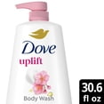 thumbnail image 3 of Dove Sakura Body Wash for 24hr Lotion-Soft Skin Uplift Sakura Blossom & Yuzu Moisturizing Skin Cleanser with No Sulfates No Parabens, 30.6 fl oz, 3 of 13