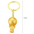thumbnail image 6 of Xinyolin Football Keychain Three-dimensional Exquisite Workmanship Electroplating Football Fans Accessory Metal Texture Decorate Polishing Country Soccer Club Fans Key Chain for Men, 6 of 8