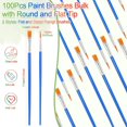 thumbnail image 4 of 400 Pcs Mini Paint Acrylic Set for Adults, 12 Colors Acrylic Bulk Paint Kit with Paint Brushes for Canvas Clay Model Crafts Paint Party Favors Halloween Painting Supplies, 4 of 7