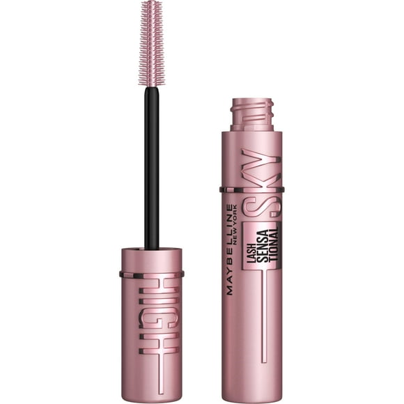 Máscara Maybelline Lash Sensational Sky High, lavable, negra