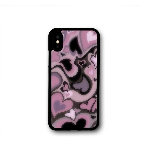 Y2k Phone Case Green Love Heart Cute Phone Case Slim Soft Protective Phone Case for iPhone 11