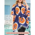 thumbnail image 5 of As Rose Rich Kimonos for Women Summer Swim Cover Up Kimono Cardigan, XL, 5 of 9