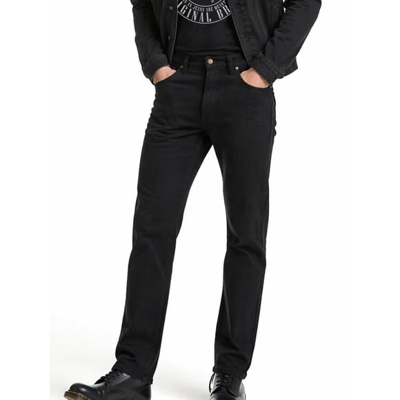 Jeans Hombre Regular Fit Negro Tiro Alto Edward's 2622 T34