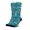 Beagle and Beach Blue Pattern, variant on Beagle and Beach Blue Pattern Women's Crew Socks, Mid-calf Polyester Workout Trainer Socks with Reinforced Heel & Toe, Moisture Wicking Gifts Ideas for Sports Work Home