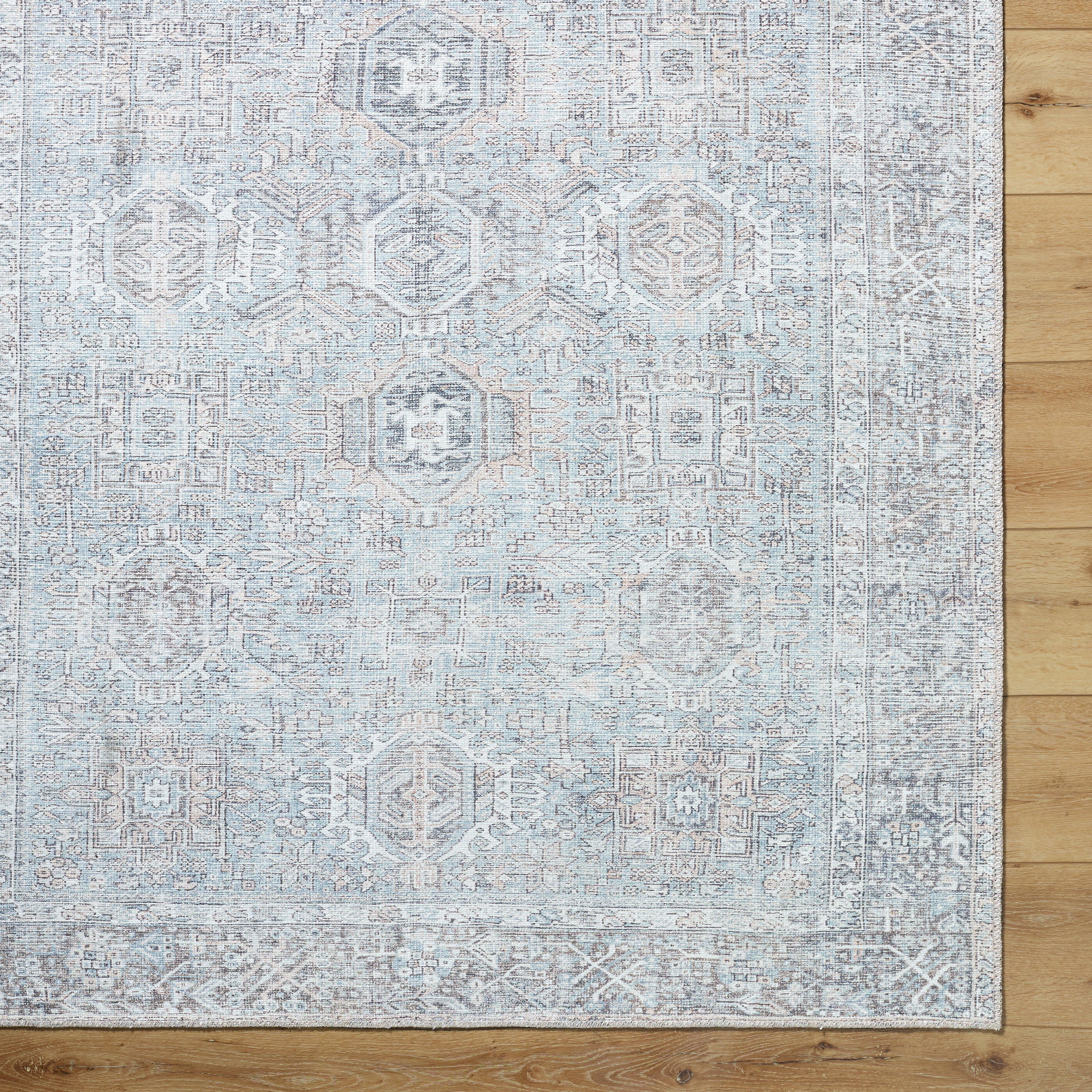 My Texas House Everyday Living Lorelei Transitional Indoor Washable 9' x 12' Area Rug