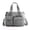 Grey, variant on Tote Bag for Women, Tote Bag with Zipper Work Tote with Compartments Nurse Shoulder Hanbag for Travel, Gym