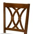 thumbnail image 6 of Baxton Studio Augustine Modern And Contemporary Grey Fabric Upholstered And Walnut Brown Finished Wood 7-Piece Dining Set, 6 of 9