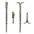 thumbnail image 2 of Stainless Steel Turnbuckle Tensioner Toggle Set 1/8" Cable Railing T316- 20 Sets, 2 of 3