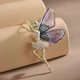 thumbnail image 2 of Tres broches de hadas y mariposas para abrigo, ramillete, moda femenina de alta gama y pin de ropa creativa, 2 of 5