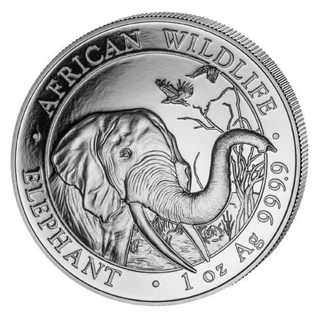 2018 Silver Elephant 1 oz Coin