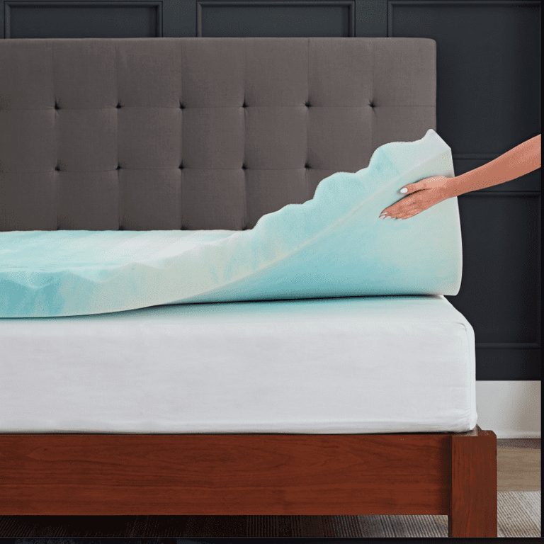Brookstone 4in Memory Foam Mattress Topper Queen