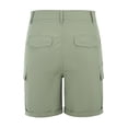 thumbnail image 4 of Women's 7" Hiking Cargo Shorts 6 Pockets Lightweight Quick Dry Golf Shorts Water Resistant Outdoor Summer Shorts, 4 of 9