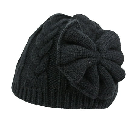 

QYZEU Hat Gloves Set Kids Carrot Hat Kids Girls Hat Cute Bow Baby Hat Winter Baby Cotton Knitted Warm Woolen Kids Hat