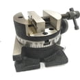 thumbnail image 2 of Buyohlic 4" (100 mm) Regular Milling Indexing Horizontal Vertical Rotary Table with Round Vice (100mm Round vice), 2 of 3