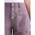 thumbnail image 4 of Scoop Women's and Women's Plus High Rise Tapered Leg Pants, 30'' Inseam, Sizes 0-28W, 4 of 5