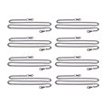 thumbnail image 2 of Aluminum Curb Chains,8Pcs Aluminum Curb Chains Metal Craft Chain Craft Chain Power Packed Performance, 2 of 14