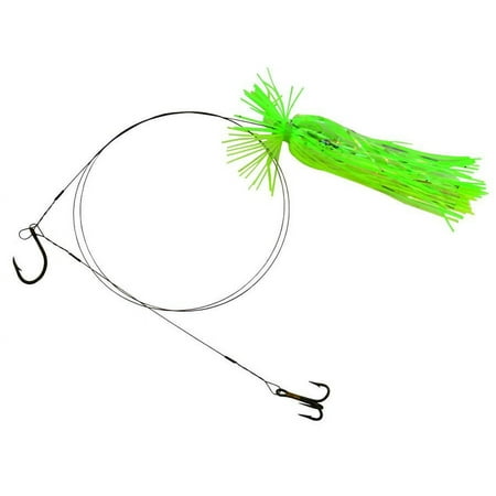 Blue Water Candy Fishing Lure 45666 Hot Shot King Rig Sgl Nose/Trail #4