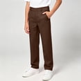 thumbnail image 4 of Tbopshirt School Uniform Pants for Boys Children's Suits Pants Elastic Waist Performance Outerwear Pants, 4 of 8