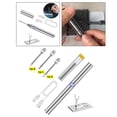 thumbnail image 3 of de soldador portátil, microelectrónico de temperatura ajustable, herramienta de alambre de soldadura con puntas de 3 piezas, reparación de Soledad soldador eléctrico, 3 of 8