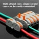 thumbnail image 2 of bornes De Connexion Automatique, (24 Pices)connecteurs De Cbles Quick Cable, Connecteurs Crou Levier, Assortiment De Conducteurs Connecteurs De, 2 of 5