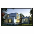 thumbnail image 2 of HamiltonBuhl FF-110-R 110 in. Diagonal Fixed Frame Projector Screen, 2 of 3