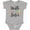 AC-Heather Grey, variant on Inktastic Middle Sister- dots and arrow Girls Baby Bodysuit