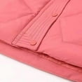 thumbnail image 6 of Spazoro Kids Girls Outwear Jackets, Hooded Cotton Cute Winter Warm Coats for Girls Watermelon Red Size 9 T, 6 of 7