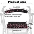thumbnail image 6 of HELLHERO Rollator Walker Cover Removable and Washable Rollator Walker Seat and Backrest Rollbar Covers Set for Elderly Adults Walker Protection Cherry Blossom, 6 of 7