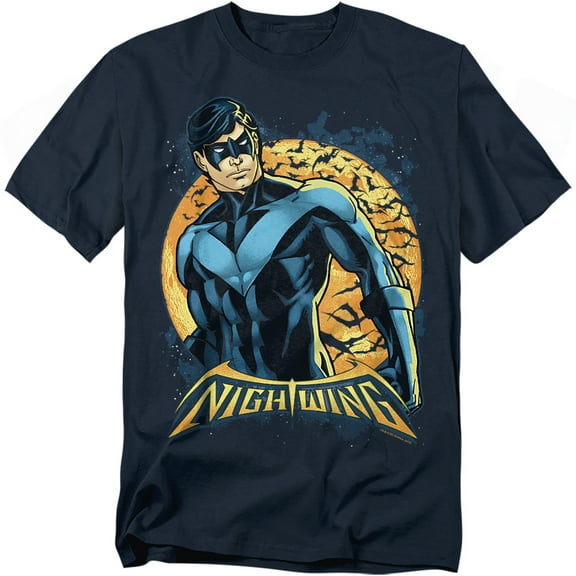 Batman T-Shirt Nightwing Moon Unisex Graphic Tee For Men & Women