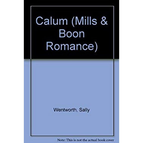 Pre-Owned Calum (Hardcover) 9780263144840