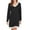 Black, variant on gakvbuo Fall Dresses For Women 2024 Lace V-Neck Midi Dresses Long Sleeve Tunic Dress T-Shirt Short Dress Knee Length Party Dress Trendy Cozy Pullover Tops Sweatshirt Dress Travel Outfits