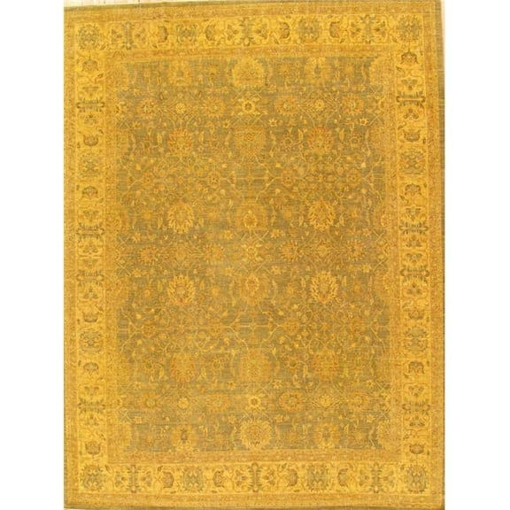 Pasargad Home 039017 Pasargad Home Overdye Collection Hand-Knotted Lamb's Wool Area Rug, 9' 1'x12' 0'