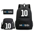thumbnail image 1 of Football star Cristiano Ronaldo peripheral backpack set Messi backpack hot stamping printing three piece set, 1 of 5