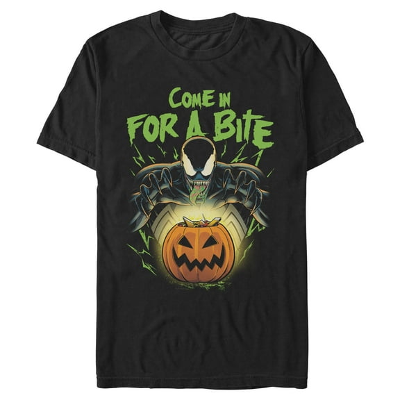 Mens Marvel Come In For A Bite Candy Trick T Shirt